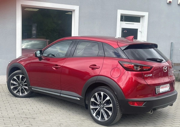 Mazda CX-3 cena 77500 przebieg: 144000, rok produkcji 2020 z Tarnów małe 596